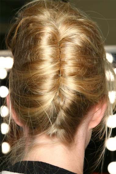 Chignon style