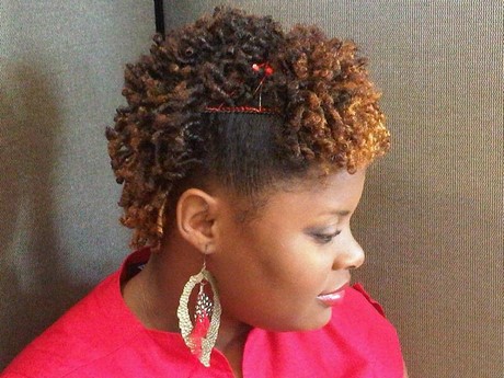 Coiffure afro cheveux naturels