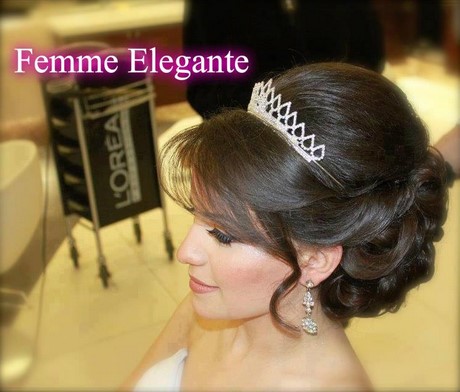 Coiffure femme arabe