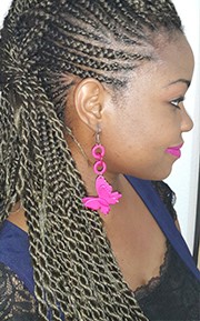 Coiffure tresse senegalaise