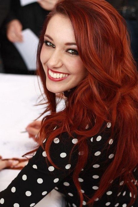 Couleur cheveux rouge