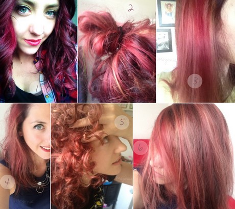 Couleur cheveux rouge