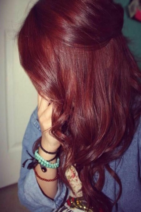 Couleur cheveux rouge