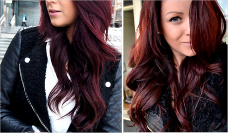 Couleur de cheveux acajou