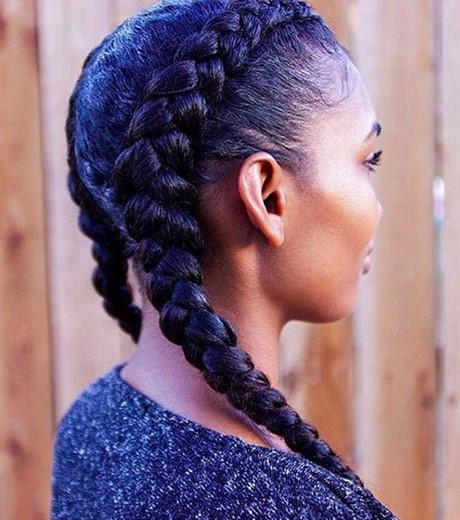 Deux tresse africaine