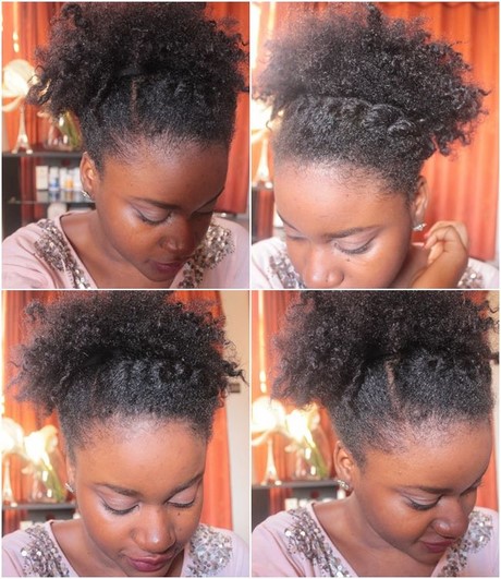 Idée coiffure cheveux afro naturel
