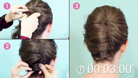 Le chignon banane