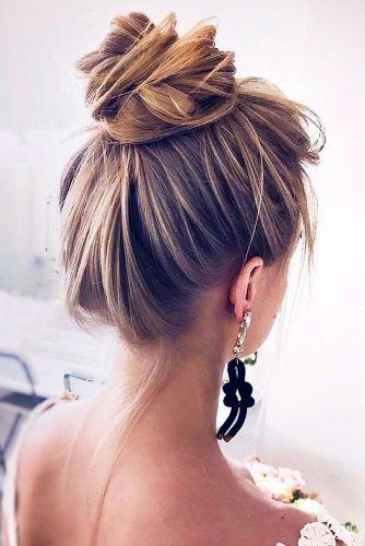 Chignon simple 2019