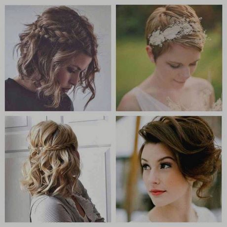 Coiffure mariage cheveux courts 2019
