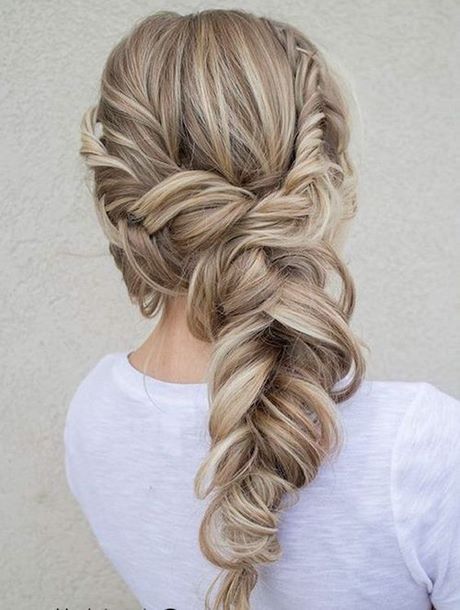 Coiffure tresse mariage 2019