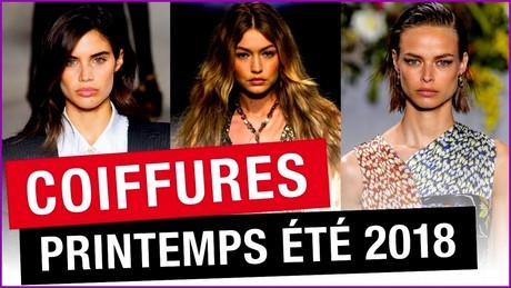 Coiffures printemps 2019