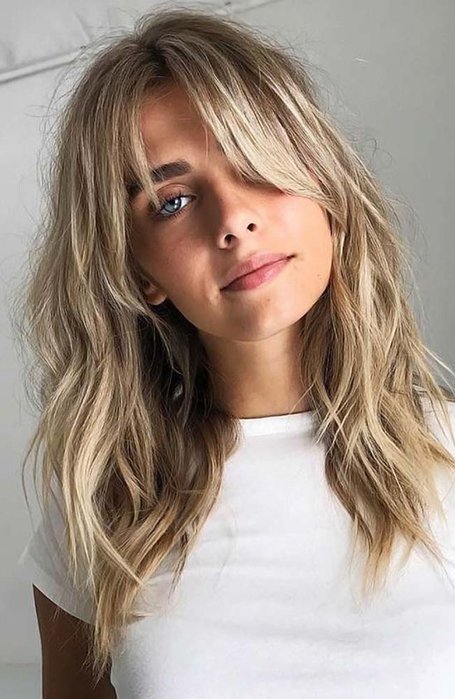 Coupe de cheveux long 2021 femme