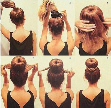 Idee chignon rapide