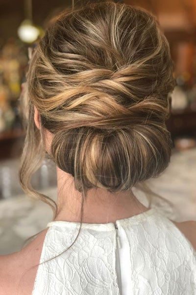 Chignon 2020 mariage