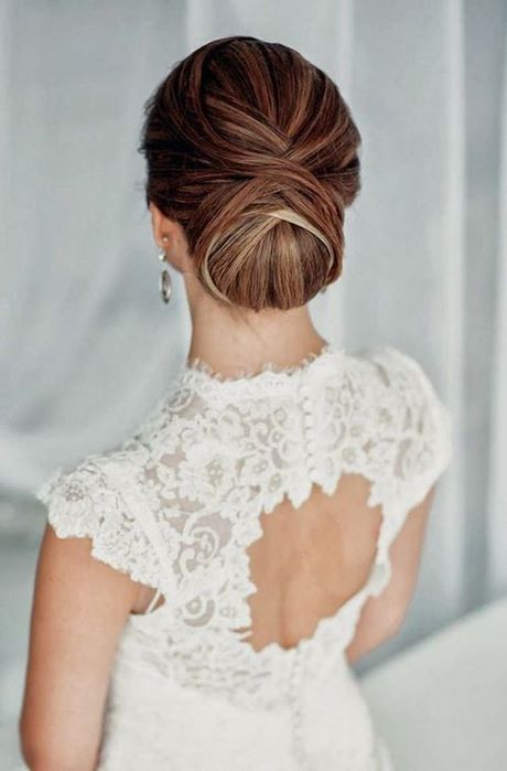 Chignon de mariage 2020