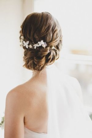 Chignon de mariée 2020