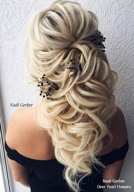 Coiffure mariage cheveux long 2020