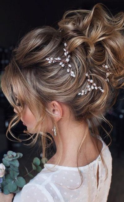 Les chignon de mariage 2020