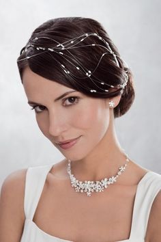 Accessoire mariage cheveux court