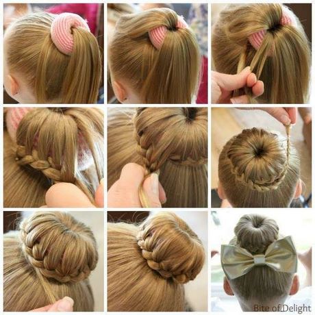 Chignon avec bun