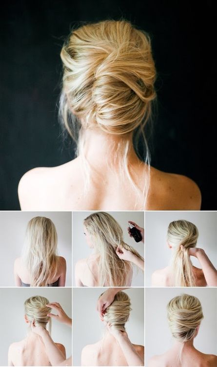 Chignon bapteme