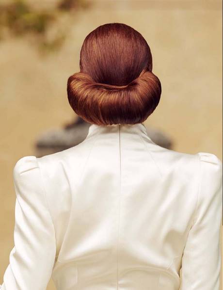 Chignon bas classique