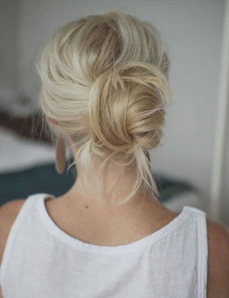 Chignon bun bas