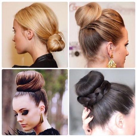 Chignon bun décoiffé