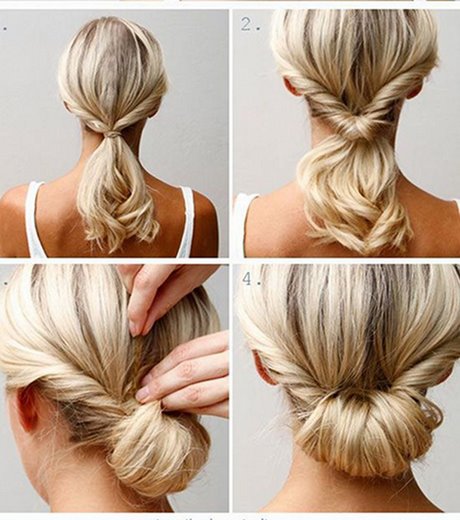 Chignon classe et simple