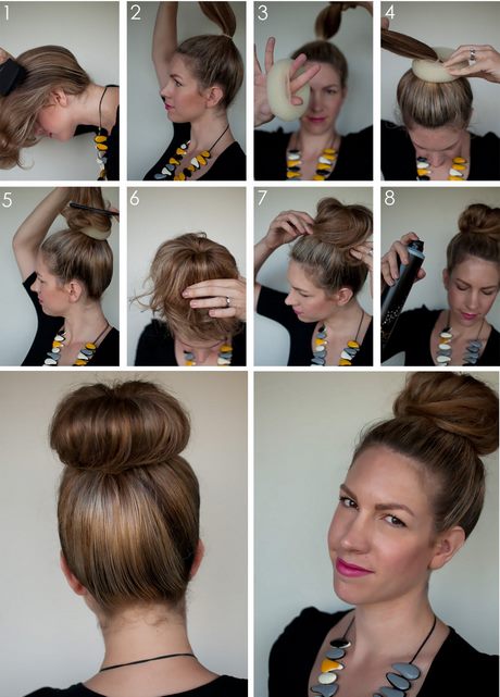 Chignon classe et simple