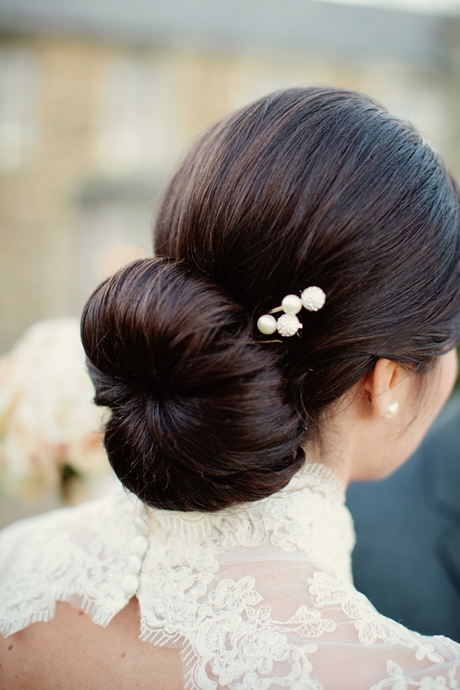 Chignon élégant