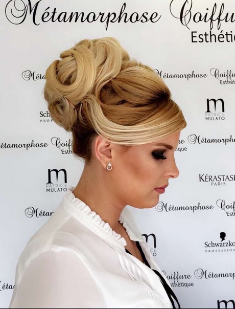 Chignon haut