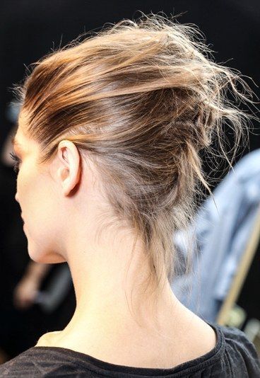 Chignon rock chic