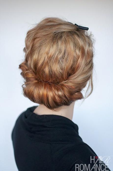 Chignon roulé