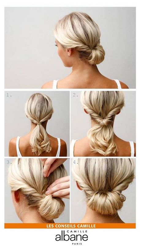 Chignon roulé