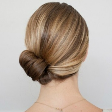 Chignon simple