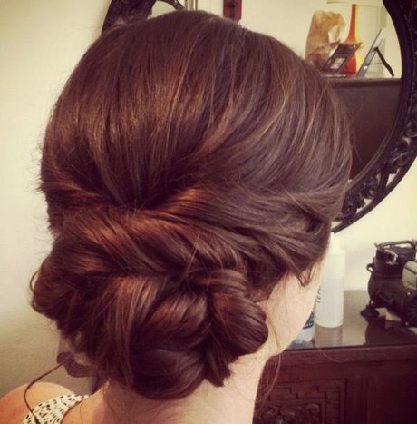 Chignon simple