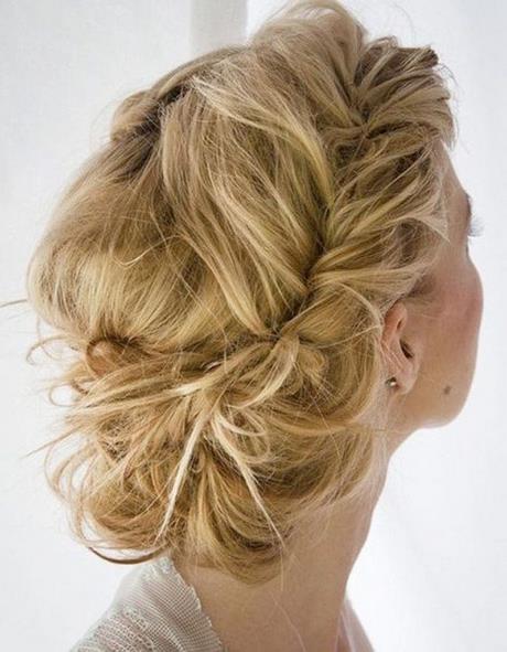 Chignon tresse cote