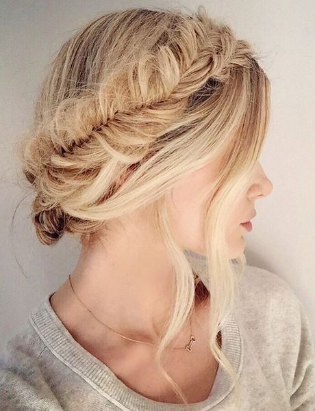 Chignon tresse epi