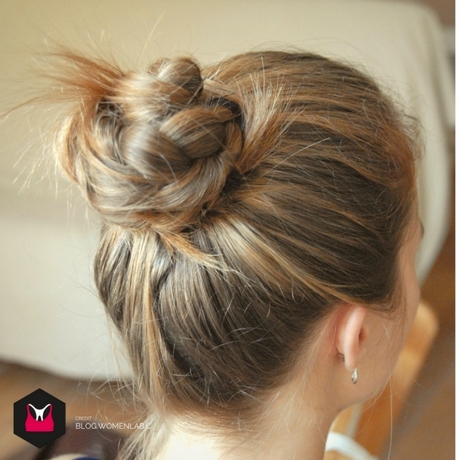 Chignon tresse nuque