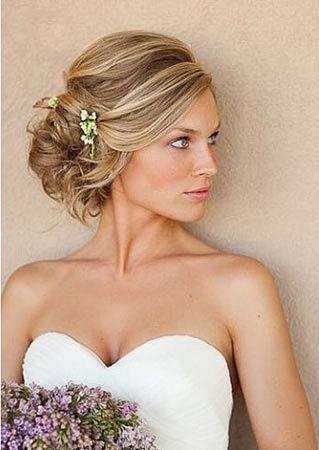 Coiffure femme mariage chignon