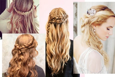 Coiffure tresse mariage cheveux mi long