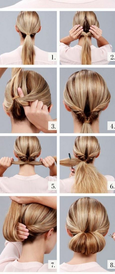 Faire un chignon bas