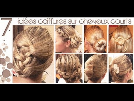 Modele coiffure mariage cheveux court