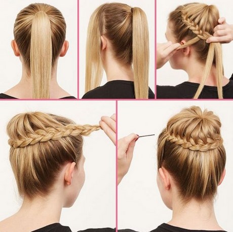 Tuto chignon bas