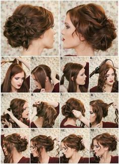 Tuto chignon mariage