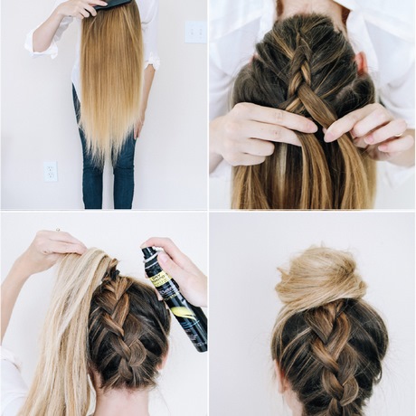 Tuto coiffure chignon