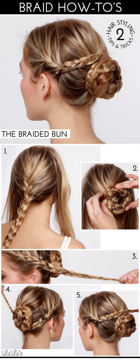 Tuto coiffure chignon