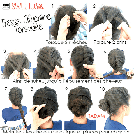 Apprendre a faire une tresse africaine