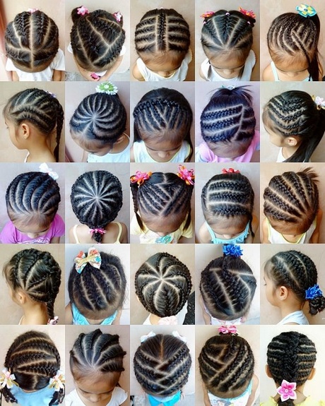 Coiffure africaine pour enfants